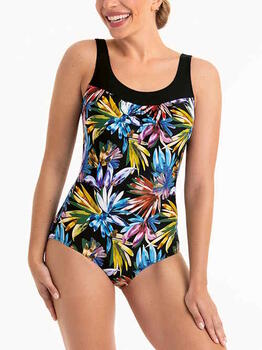 Anita Care Porto Noir/Print Maillots de bain prothétique