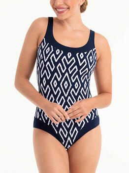 Anita Care Stockholm Bleu Marine Maillots de bain prothétique