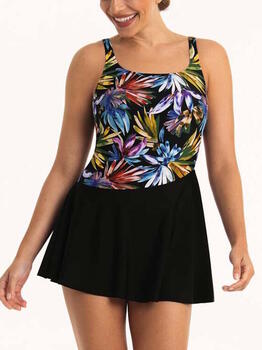 Anita Care Kista Noir/Print Maillots de bain prothétique