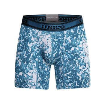 Mundo Unico Triza Blanc/Print Boxer en Coton