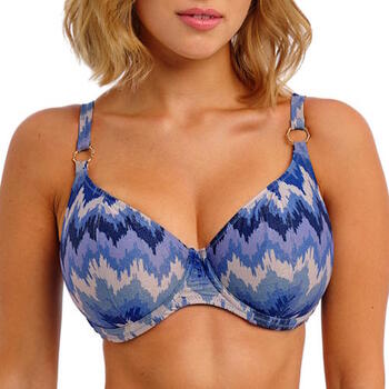 Freya Swim Arizona Wave Bleu/Print Haut de Bikini Préformé