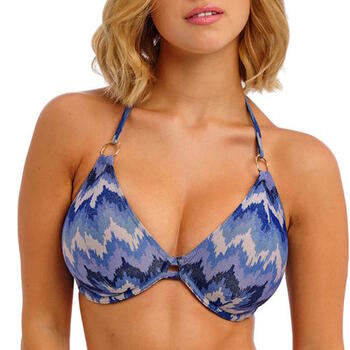 Freya Swim Arizona Wave Bleu/Print Soutien-Gorge Bikini Corbeille