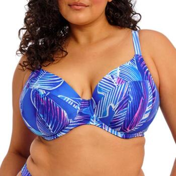Elomi Swim Maluku Island Bleu Soutien-Gorge Bikini Corbeille
