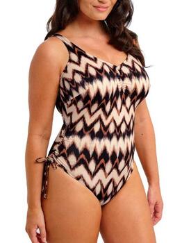 Fantasy Swim Sabana Marron/Print Maillot de Bain