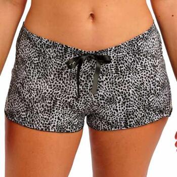 Fantasy Lingerie Lindsey Noir/Print Pantalon de Pyjama