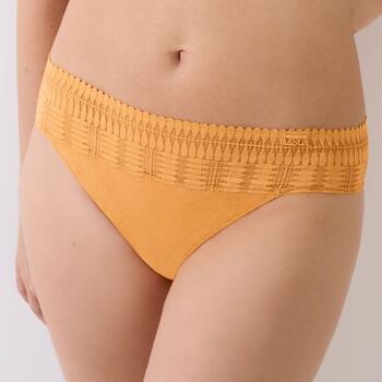 Lisca Ophelia Jaune Ocre Slip Brésilien