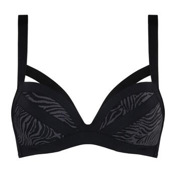 Marlies Dekkers Wing Power Noir/Gris Soutien-Gorge Push Up
