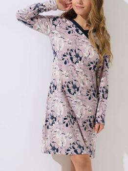 Lisca Ocean Bleu Marine Chemise de Nuit
