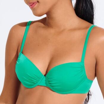 Maillots de bain Lisca Karpathos Vert Haut de Bikini Préformé