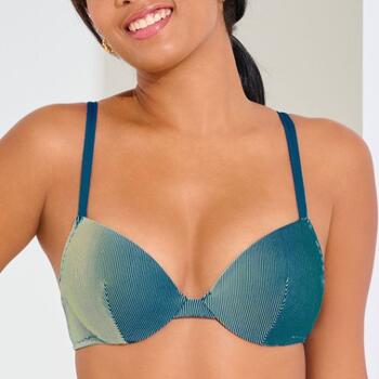 Maillots de bain Lisca Nairobi Turquoise Bikinitop Push Up
