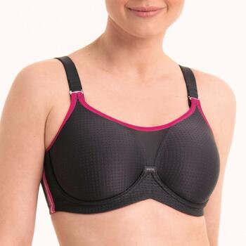Anita Active Performance wireX Gris/Rose Soutien-Gorge de Sport
