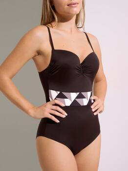 Maillots de bain Lisca Toulouse Marron Maillot de Bain