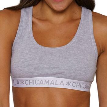 Chicamala Basic Gris Soutien-gorge sans forme