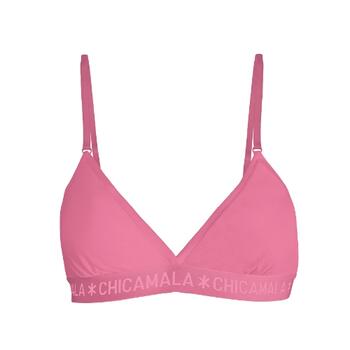Chicamala Solid Rose Soutien-gorge sans forme