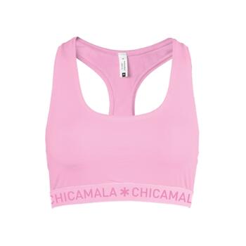 Chicamala Solid Rose Soutien-gorge sans forme
