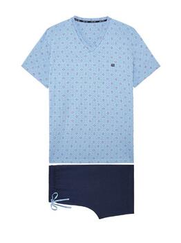 HOM Walter Bleu Pyjama