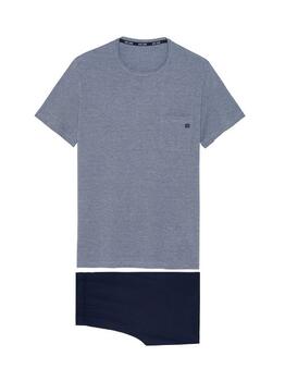 HOM Modal Comfort Bleu Marine Pyjama