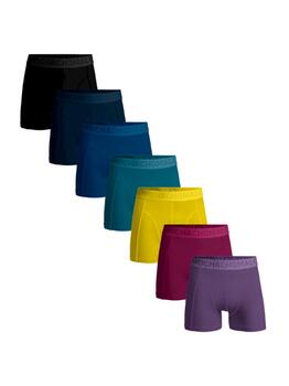 Muchachomalo Solid  Noir Boxer en Coton