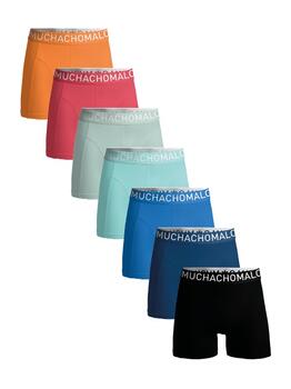 Muchachomalo Solid  Noir Boxer en Coton