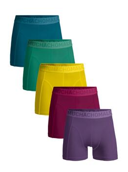 Muchachomalo Solid  Bleu Boxer en Coton