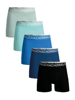 Muchachomalo Solid  Noir Boxer en Coton