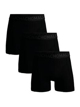 Muchachomalo Solid  Noir Sport Boxer