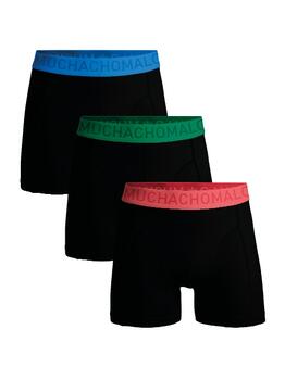 Muchachomalo Solid  Noir Sport Boxer
