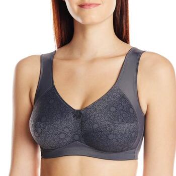 Anita Flora Anthracite Soutien-Gorge sans Armatures en Dentelle