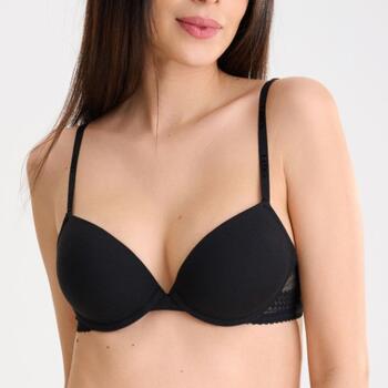 Lisca Fusion Noir Soutien-Gorge Push Up