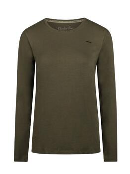 Charlie Choe Lovely Nights Vert Chemise de Pyjama