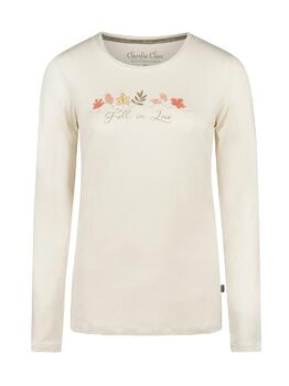 Charlie Choe Lovely Nights Blanc Cassé Chemise de Pyjama