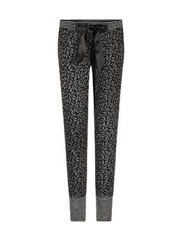 Charlie Choe Fall in Love Noir Pantalon de Pyjama