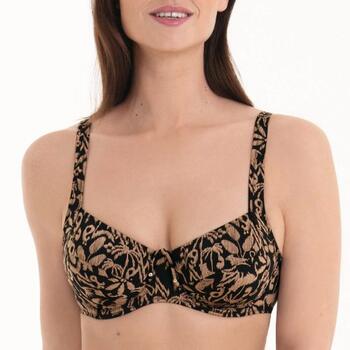 Maillots de bain Rosa Faia Sibel Noir/Brun Soutien-Gorge Bikini Corbeille