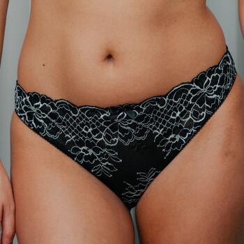 Guy de France Anemone Coronaria Noir/Blanc Slip