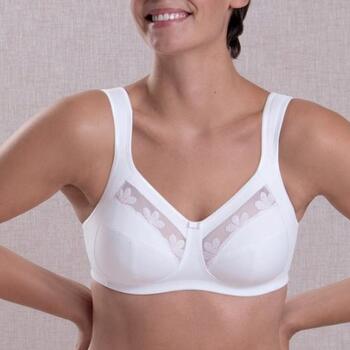 Anita Sophia Blanc Soutien-Gorge sans Armatures en Dentelle