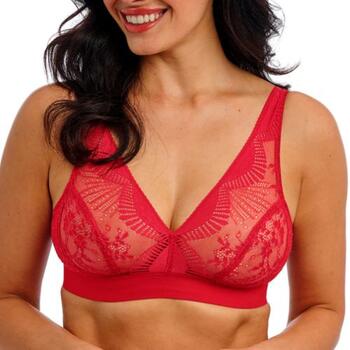 Wacoal Lingerie Sensu Lace Rouge Soutien-Gorge sans Armatures en Dentelle