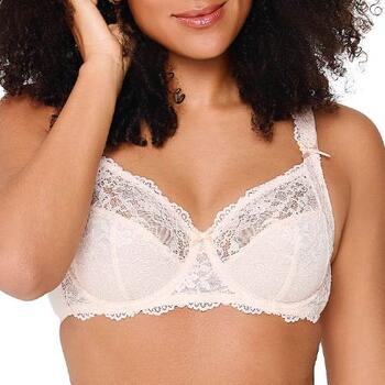 LingaDore Quotidien Uni Fit Plus Bra Apricot/Gold Soutien-gorge sans forme