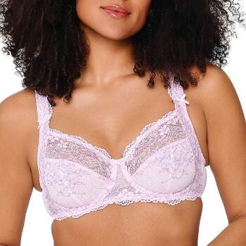 LingaDore Quotidien Uni Fit Plus Bra Rose Soutien-gorge sans forme