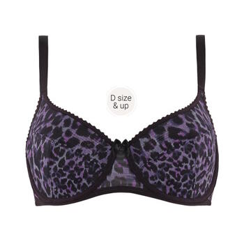 Marlies Dekkerssample Peekaboo Violet/Print Soutien-gorge sans forme
