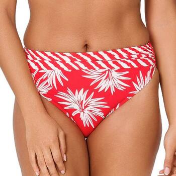 Plage de LingaDore Fresh Flowers Rouge Slip de Bikini