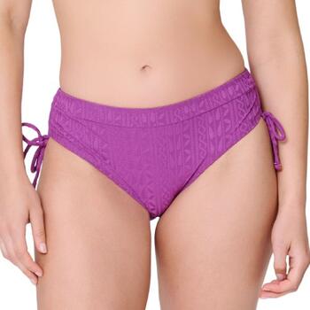 Plage de LingaDore Purple Pulse Violet Slip de Bikini