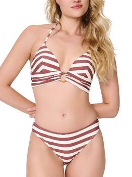 Plage de LingaDore Summer Stripes Blanc/Rouge Set