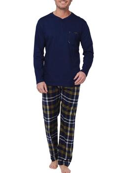 Pastunette Heren Bleu Marine Pyjama