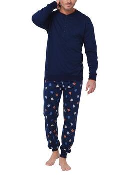 Pastunette Heren Bleu Marine Pyjama