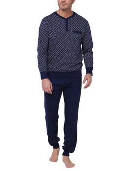 Pastunette Heren Bleu Marine Pyjama