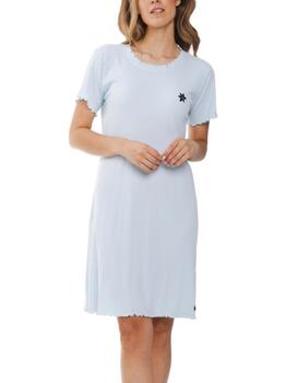 Rebelle Dames Bleu Chemise de Nuit