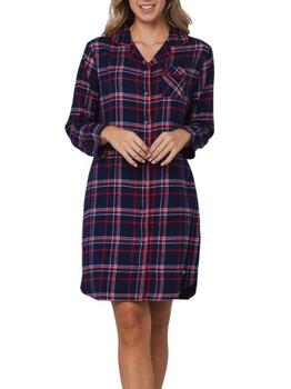 Rebelle Dames Bleu Marine Chemise de Nuit