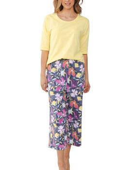 Pastunette Dames Jaune Pyjama