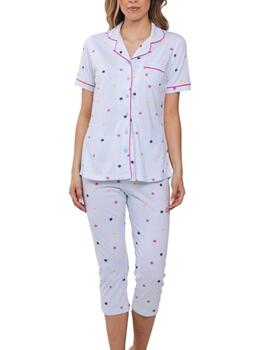 Rebelle Dames Bleu Pyjama