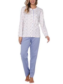 Pastunette Dames Bleu Pyjama